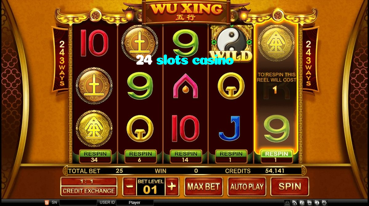 available types of 24 slots casino bet including pre-match live express and system bets